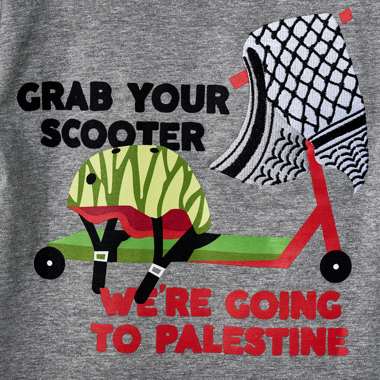 Grab Your Scooter Grey